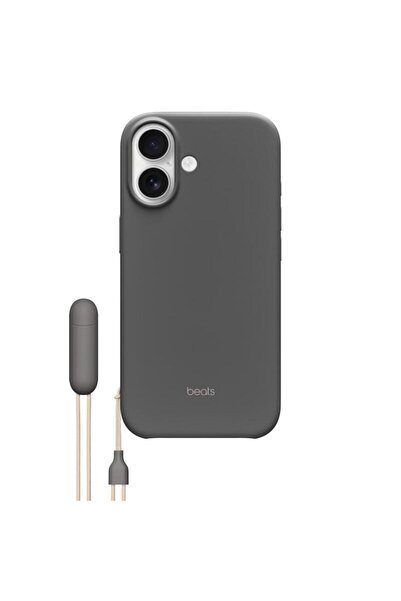 Apple Husă Beats iPhone 17 MagSafe cu suport și control pentru cameră - Gri G...