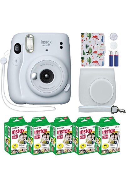 Fujifilm حزمة كاميرا إنستاكس ميني 11 الفورية مع ملحقات ميني ميت، حافظة، فيلم ...