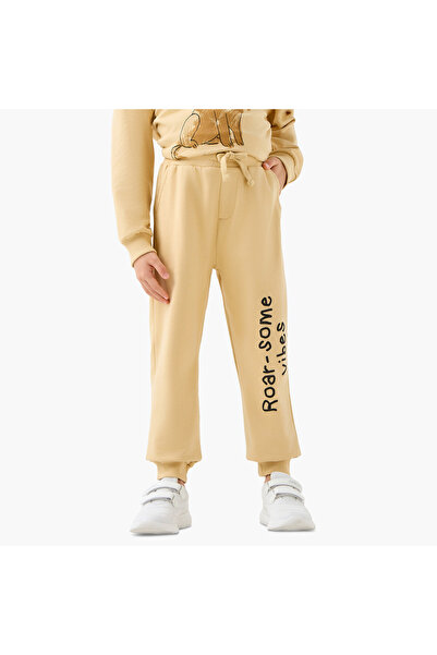 Juniors Boys Joggers with Print - Cotton