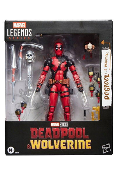 Hasbro Marvel Legends Deadpool și Dogpool Set de figurine de acțiune Deadpool...