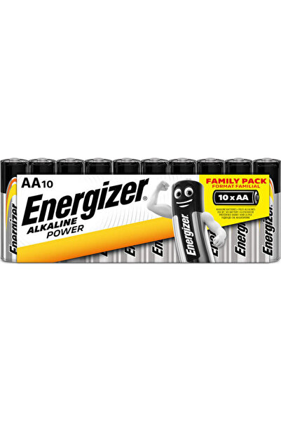 Energizer Αλκαλικές Μπαταρίες AA /E91 (Μίνι) Οικογενειακή Συσκευασία 10 τεμάχ...