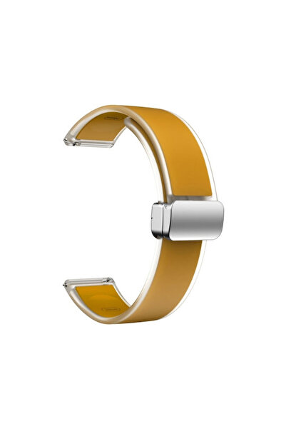 OEM Ασημί λουράκι σιλικόνης με μαγνητικό κούμπωμα για Huawei Watch GT 3 Pro Κ...