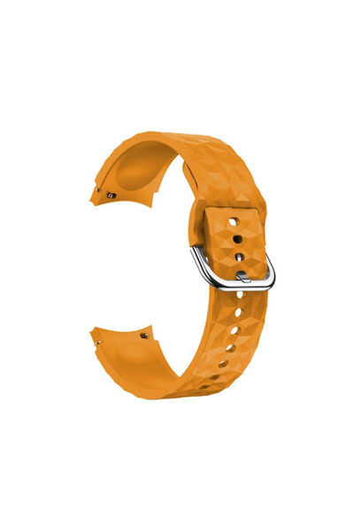 OEM Λουράκι Galaxy Σιλικόνης Κίτρινο (Galaxy Watch4/5/6/7/FE/4 Classic/6 Clas...