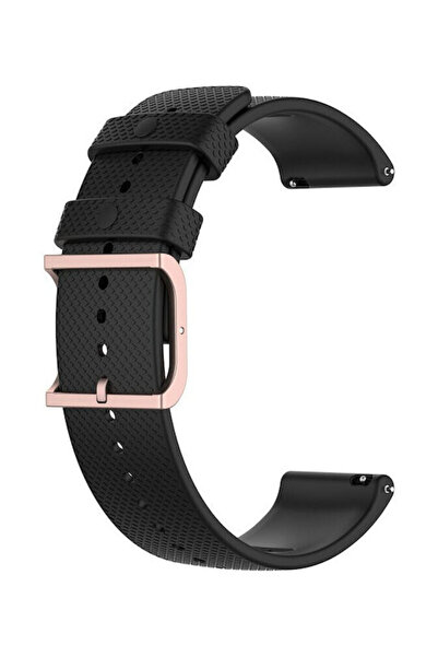 OEM Λουράκι Σιλικόνης Μαύρο για Galaxy Active Active 2 (Galaxy Watch 3 41mm)