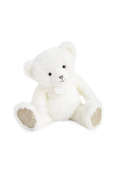 Doudou et Compagnie OURS COLLECTION Alb pudrat maci - 37 cm