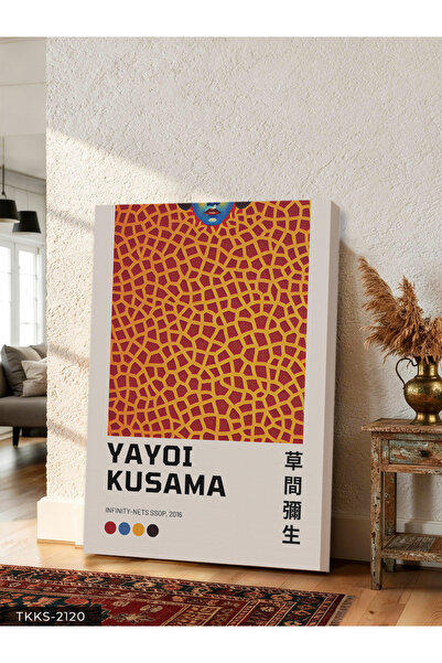 Evinemoda One Piece Yayoi Kusama Canvas-Art Canvas Painting
