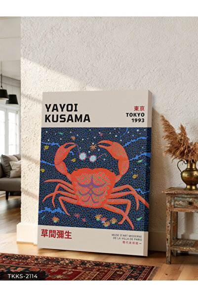 Evinemoda One Piece Yayoi Kusama Canvas-Art Canvas Painting
