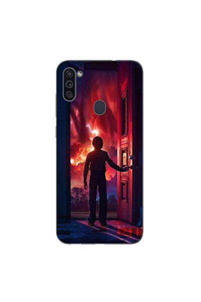 OEM Husa compatibila cu Samsung Galaxy A11 Silicon Gel Tpu Model Stranger Thi...