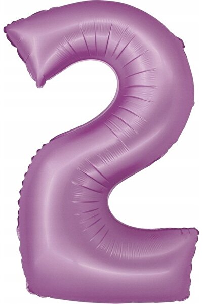 Godan Balon folie, Amscan, Numărul 2, 76cm, Violet