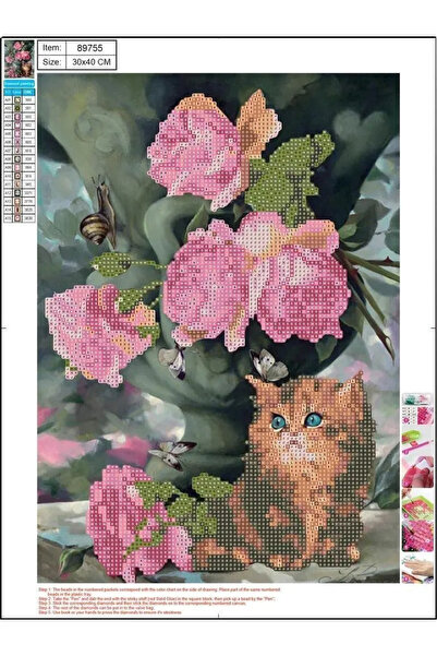 Centrum Mozaic cu diamante 5D 30x40cm Cat 89755