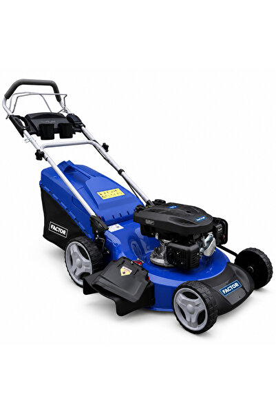 Badem10 Benzinli Şanzımanlı Çim Biçme Makinası 55cm 175cc Çelik Şase 70L Sepe...