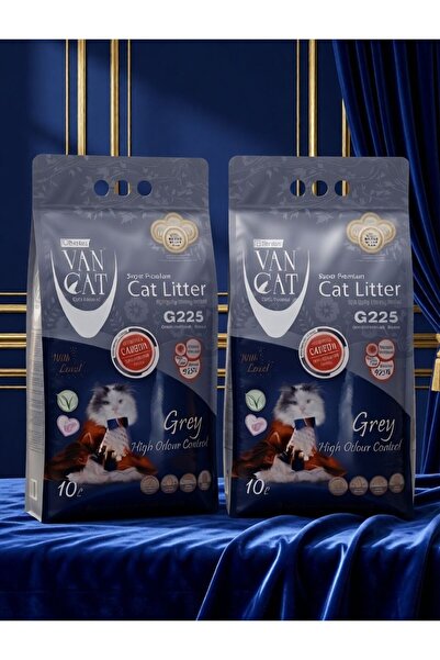 Bentaş Van Cat Grey Aktif Karbonlu Topaklaşan Kedi Kumu 10l (8,5 KG) |