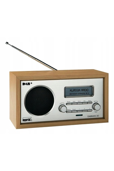 Imperial Turkey Radio receptor Imperial DABMAN 30 Radio Retro AUX FM DAB Lemn...