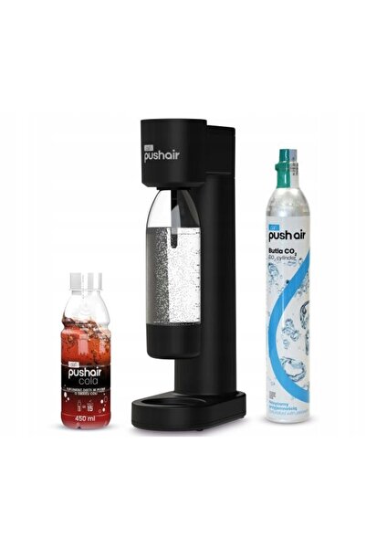 DAFII Saturator Dafi PushAir SATCZ1BS + Cartuș cu gaz CO2 + Butelie 0,7L + Sirop