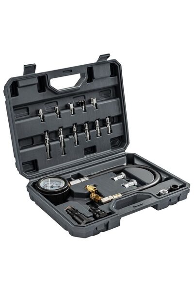 Powermat Tester de compresie pentru motoarele Diesel, interval de masura 0-70...