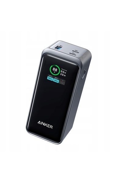 Anker Stuy Powerbank Anker 735 Prime (A1336011) 20000mAh 200W Argintiu USB-A ...