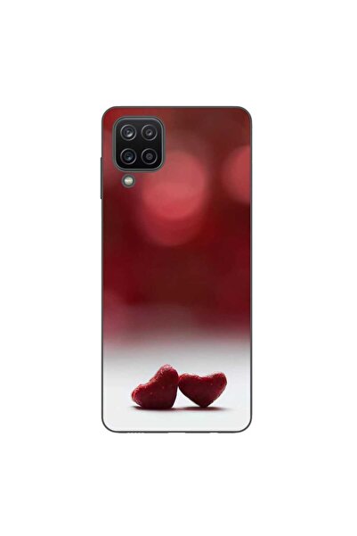 OEM Husa compatibila cu Samsung Galaxy A12 Silicon Gel Tpu Model Little Hearts