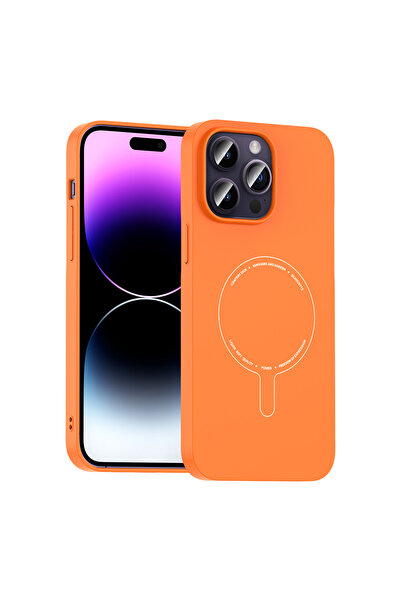 m.tk moveteck iPhone 14 Pro Max Uyumlu Kılıf Kamera Korumalı Magsafe Şarj Öze...