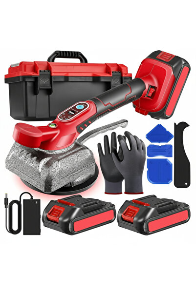 zola Ventuza vibranta pentru placi ceramice, aspiratie 80 kg, 2 acumulatori 2...