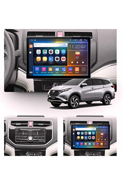 Carplayer شاشة أندرويد لتويوتا راش مقاس 13 بوصة موديل 2018-2023، 8 جيجابايت ر...