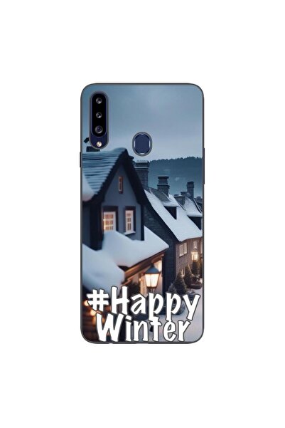 OEM Husa compatibila cu Samsung Galaxy A20S Silicon Gel Tpu Model Happy Winter
