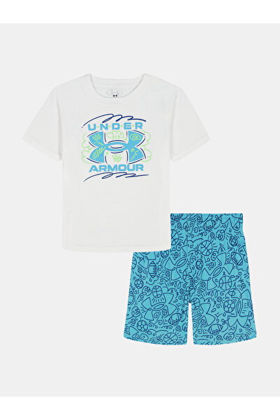 Under Armour Set pentru băieți UA TECH PRINTED SS SET
