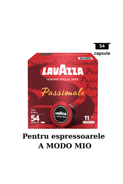 LavAzza Espresso Passionale – Compatibil A Modo Mio- 54 Capsule
