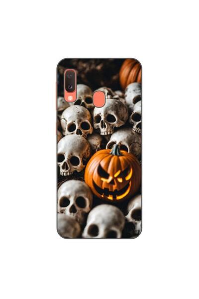 OEM Husa compatibila cu Samsung Galaxy A20e Silicon Gel Tpu Model Halloween P...