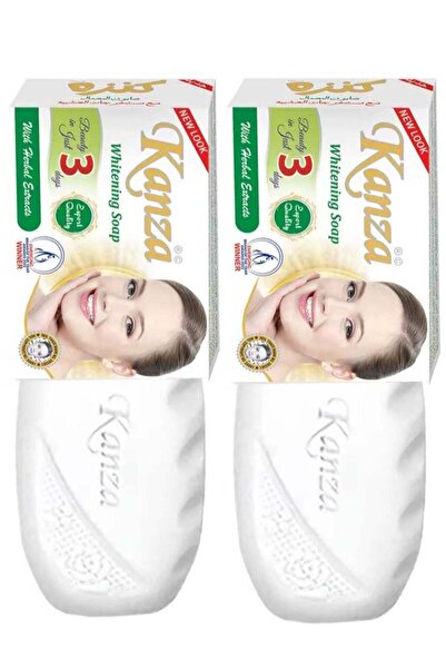 Kanza 2 Pieces of Skin Whitening Soap 100 grams