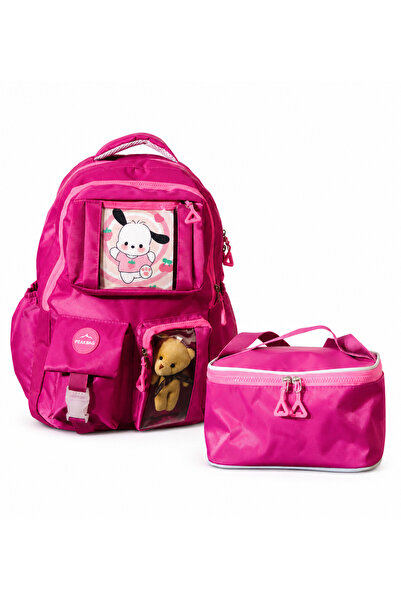Masis PEAKBAG Geantă școlară și cutie de prânz