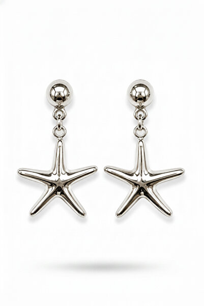 Jack Ferrero Stylish Silver Color Starfish Dangle Earrings - Summer-Inspired ...