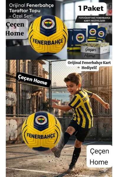 ÇEÇEN HOME Original Licensed Football with Flashlight + 1 Pack of Original Fl...