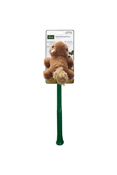 Hunter Flingerz Jucărie de aport pentru câini, veveriță pufoasă, 22 cm