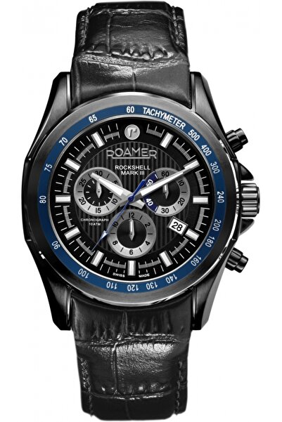 Roamer Ceas sport negru pentru bărbați 220837 45 85 05