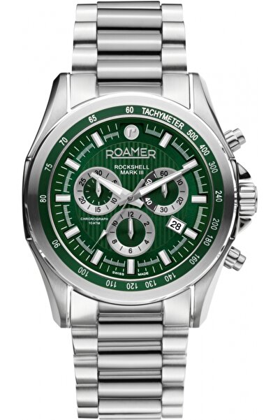 Roamer Ceas bărbătesc 220837 41 75 50 — verde, sportiv, potrivit pentru înot.