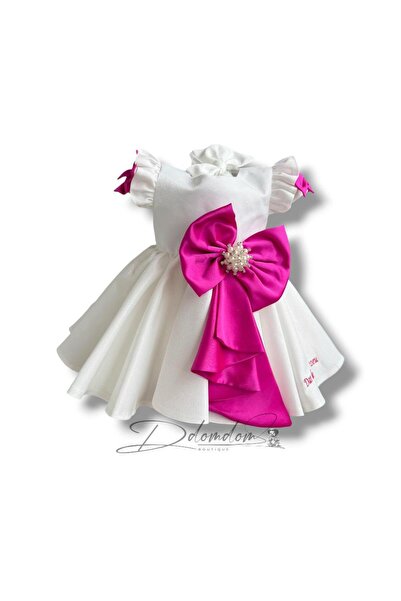 Domdom Boutique Rochița Roberta manecă scurtă Bufantă