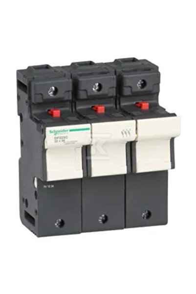 SCHNEIDER Împrăștiere siguranțe DF 3P 125A, dimensiuni siguranță 22x58mm DF223C