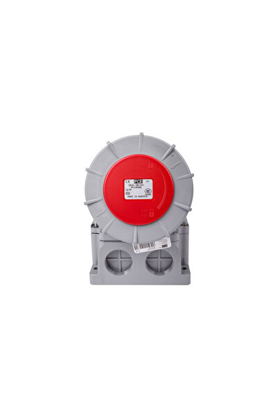 PCE Soclu 63A 4P 400V roșu IP67 /fără presă/POWER TWIST 134-6