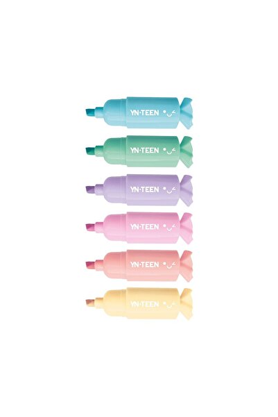 Interdruk ND39_488461 EVIDENȚIATOR 6 CULORI CANDY INT CAZ
