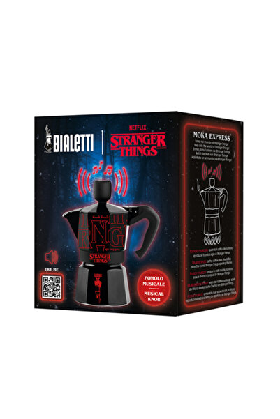 Bialetti Cafetieră Moka Express Sunet Stranger Things 3țz