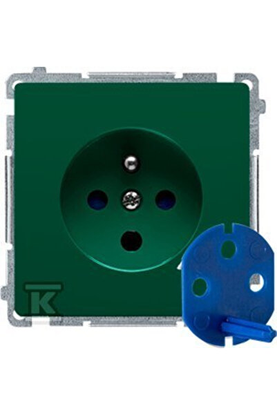 Kontakt-Simon Soclu Simon Basic DATA cu ușor de conectat și cheie 16A 250V ve...