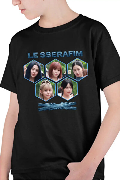 OEM Тениска Le Sserafim K-pop мърч Сакура Серафим