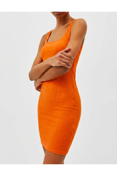 Evendi Rochie scurta, Portocaliu