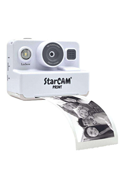 LEXIBOOK StarCam Print Κλασική Ψηφιακή Κάμερα HD με Άμεση Εκτύπωση