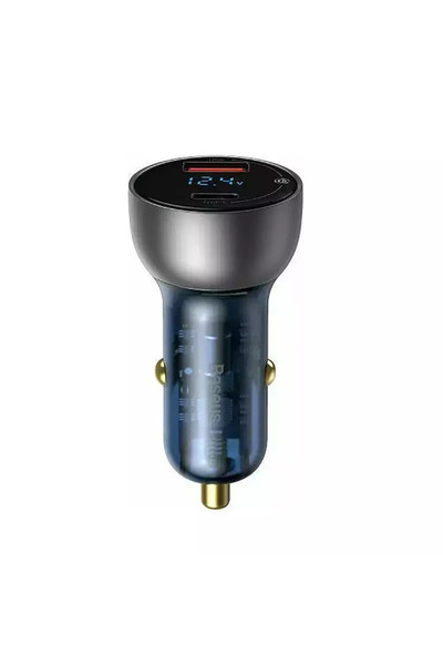 Baseus Φορτιστής Αυτοκινήτου 65W 5A Γρήγορης Φόρτισης με Θύρες: 1 x USB, 1 x ...