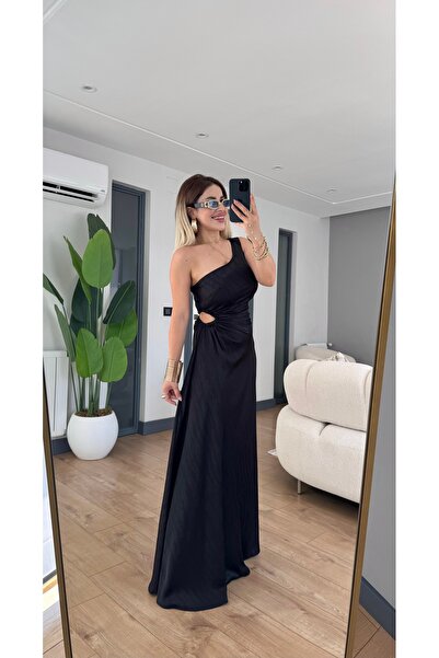 Yasmin Butik Long Single Sleeve Dress