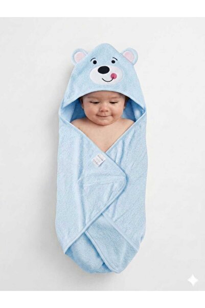 sea gulf Newborn Baby Towel with Hood Suitable for Newborns to 9 Months Old