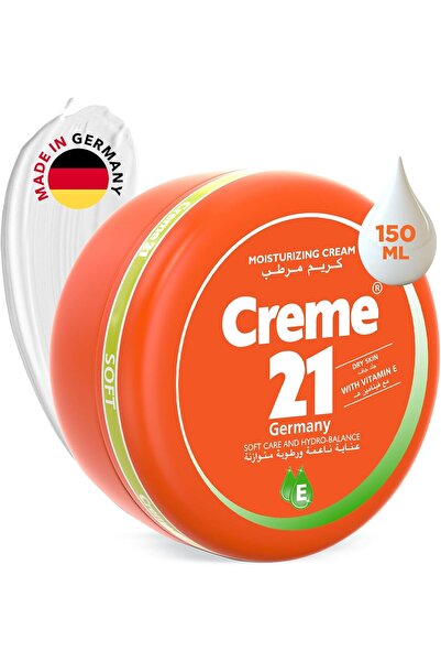 Creme 21 Soft Moisturizing Cream - 150ml | Face, Body & Hand Moisturizer with...