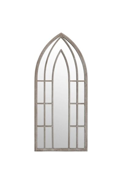 vidaxl Oglindă, nisip, 100 x 45 cm, fier, pentru uz interior