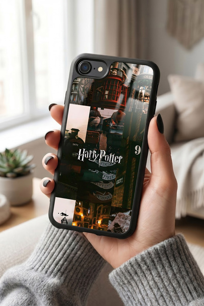 Snacase Apple iPhone 7/8/SE Uyumlu Harry Potter Tasarımlı Glossy Premium Kılıf